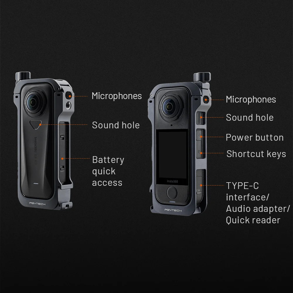 Camera Cage For Insta360 X4 Air - Image 8